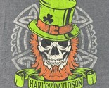 Harley Davidson Fresno St Patricks Day Heritage Skull Death Valley Gray ... - £31.37 GBP