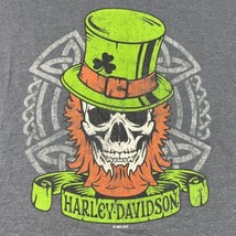 Harley Davidson Fresno St Patricks Day Heritage Skull Death Valley Gray ... - £31.59 GBP