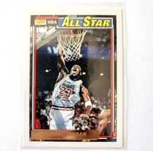 1992 Michael Jordan #115 All Star Topps NBA Sports Card Ungraded Vintage E86RP6 - $19.99