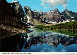 Moraine Lake Banff National Park Alberta Canada Postcard PC356 - £3.92 GBP
