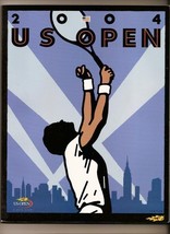 2004 Tennis US Open Championship Program Forest Hills Federer Kuznetsova - £63.95 GBP