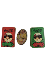 Vintage Coca Cola Collectibles Limited Edition Playing Cards and Lady Tin - £8.63 GBP