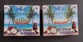 2X GITANA JABON COCO ELEGGUA / COCONUT SOAP SPIRITUAL HEALING - 2 DE 120... - $23.21