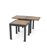 31.5-63 Inches Extendable Patio Table for 4-6 People-Natural - Color: Na... - €297,24 EUR