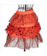Halloween Orange Jack O Lanterns Frilly Apron by Melrose Int  CLOSEOUT - €8,55 EUR Halloween Orange Jack O Lanterns Frilly Apron by Melrose Int  CLOSEOUT - €8,55 EUR