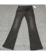 Mavi Jeans Women 28x32 Black Faded Mid Rise Bootcut Denim Pants Outdoor New - $54.49 CAD