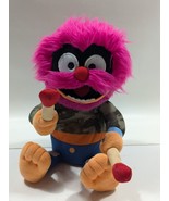 Disney Jr Muppet Babies Rockin &quot;Animal&quot; Plush Toy Stuffed Doll Drums Tal... - $26.68