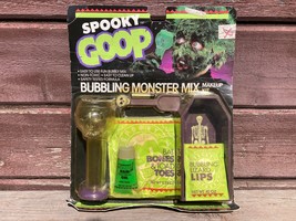 Vtg 1988 Spooky Goop Halloween Bubbling Monster Mix Makeup Kit Sealed - £19.63 GBP