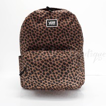 NWT Vans Old Skool H2O Backpack School Laptop Bag VN0A5I13Z0F Brown Black Multi - £27.49 GBP