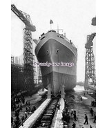 pu0831 - Launch of Union Castle Liner - Bloemfontein Castle , built 1950... - $3.00