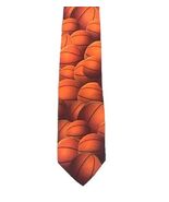 Vintage Ralph Marlin Basketball Neck Tie Novelty Tie GREAT CONDITION  - $215.57 MXN