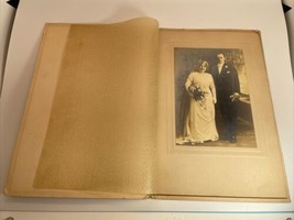 Antique Vintage Cabinet Card Photograph Wedding Portrait Victorian Gothi... - $365.87 MXN