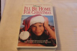 Disney&#39;s I&#39;ll Be Home for Christmas - VHS Clamshell Case Jonathan Taylor Thomas - £12.51 GBP