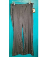 NEW WITH TAGS NWT Ellen Tracy Size 12 Betty Wide Leg Dress Pants Charcoa... - €19,80 EUR