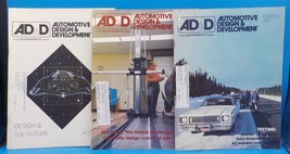 Lot of 3 - 1977 AD&amp;D Automotive Design &amp; Development Magazines BX5  - £11.86 GBP
