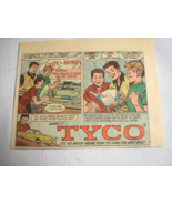 1965 Color Ad Tyco HO Electric Trains and Road Racing Sets - $7.99