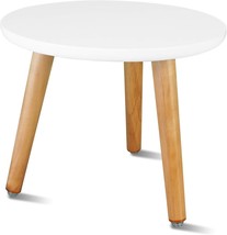 Indoor Plant Stand - Uneedem Wood Mid Century Modern Small Round Side Plant - $39.92