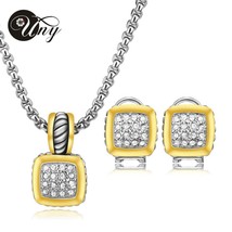 UNY fashion Delicate tone plated Jewelries Sets high quality Jewelry Set Antique - £35.09 GBP