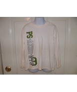 P.S. Aeropostale Cream  Long Sleeve T-shirt Size 4 Boy&#39;s EUC - $301.35 MXN