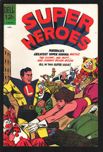 Super Heroes #2 1967-Dell-Super Heroes vs The Clown &amp; Mr. Nutt-Sal Trapani ar... - £48.33 GBP