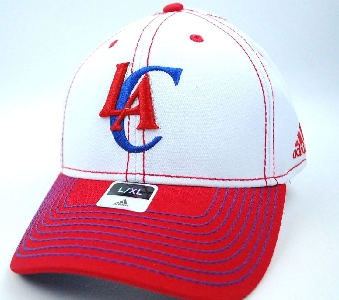Primary image for Los Angeles Clippers Adidas TN67Z NBA Basketball Stretch Fit Cap Hat L/XL