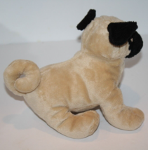 Webkinz Pug Dog Plush Stuffed Soft Toy HM105 Beige Black Puppy 8&quot; Ganz No Code 2 - $9.55