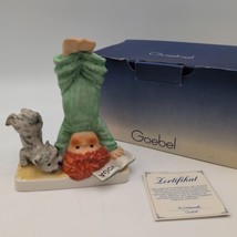 Goebel Charlot Byj 73 Heads Or Tails TM6 Redhead Figurine Germany W Box - £75.62 GBP