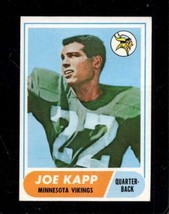1968 Topps #159 Joe Kapp Good (Rc) Vikings *X109792 - £7.50 GBP