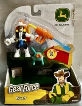 Tomy JOHN DEERE Gear Force WYATT Cowboy Exterminator Playset ~ Damaged Packaging - £6.24 GBP
