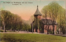 Lee Chapel on Washington and Lee Campus Lexington VA Postcard PC568 - $4.99