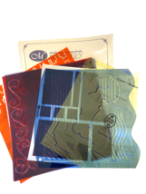 Creative Memories 12&quot; x 12&quot; Page Protectors (NEW) &amp; Lot of 7 Templates - $19.84 CAD