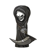 Grim Reaper Fairway Wood Golf Headcover by LunaLinks. - $1,087.78 MXN