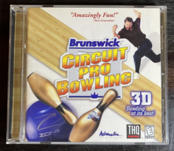 1998 Brunswick Circuit Pro Bowling 3D PC CD Rom Game Windows 95 THQ Adrenalin - £7.96 GBP