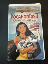 Pocahontas II: Journey To A New World VHS VCR Tape 2000, Gold Collection... - $6.00