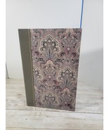 Photo Album Holds 112 4x6 Pictures 3 Per Pages Paisley Gray 13x9&quot;  Memories - $23.99