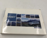 2005 Subaru Legacy Owners Manual Handbook OEM J01B26058 - $26.99