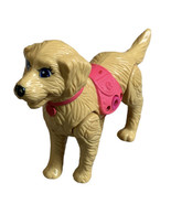 Barbie Pet Dog Strollin Pups Taffy Walking Golden Retriever Mattel Toy P... - $4.92