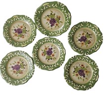 Certified International La Toscana Pamela Gladding Salad Plates - Set of 6 - £35.24 GBP