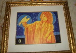 Michael Whipple Sky Jones Peace Doves Surreal Realism Ap Cosmic Mystic Print Art - £219.80 GBP