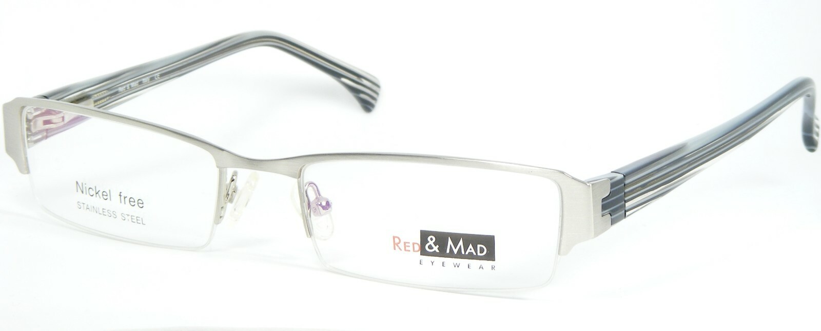 Red &amp; Mad 5020 C2 Argento Occhiali da Sole senza Nichel Telaio 52-18-135... - $66.95