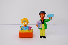 Lot of 2 Simpsons Burger King Figures Simpsons Movie - $222.81 MXN