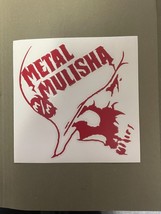 Metal Mulisha Sticker &quot;Slaughtered&quot; Die Cut Sticker 7.5&quot;x7&quot; - £3.02 GBP