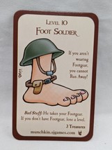 Munchkin Foot Soldier Promo Card - $6.23
