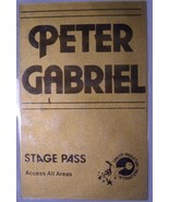 PETER GABRIEL Original Stage PASS CPI 1979 Toronto Canada Concert Produc... - $547.64 MXN