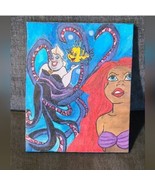 Handpainted characters canvas 8x10 Handmade - $41.51 CAD