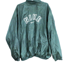 VTG 1980s Nike Jacket Mens L Block Logo Drop Shoulder Oversized Nylon Po... - $163.35
