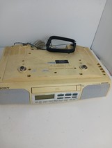 Sony ICF-CD513 Under Cabinet AM/FM Radio CD Player Clock - $16.78