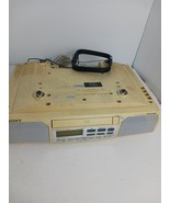 Sony ICF-CD513 Under Cabinet AM/FM Radio CD Player Clock - $309.48 MXN