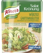 Knorr Salat Kroenung Spicy Garden Herbs SALAD Dressing-5 sachets-FREE SHIPPING - £5.53 GBP