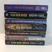 7 Alan Dean Foster Paperback Books Lot Pip Flinx Spellsinger - £23.72 GBP